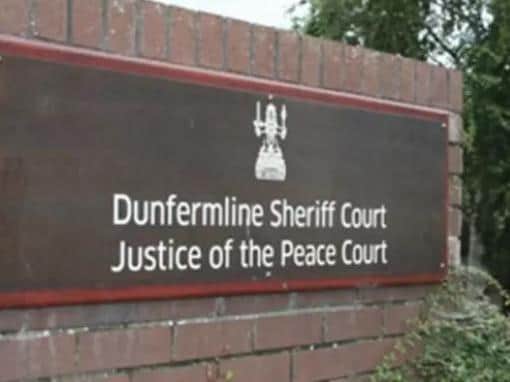 Thomas Black's case was heard a Dunfermline Sheriff Court.