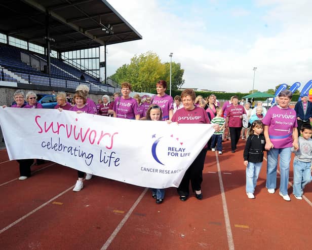 Opening ceremony and survivors' lap of honour.