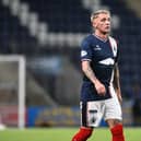 08-10-2024. Picture Michael Gillen. FALKIRK. Falkirk Stadium. Falkirk FC v Livingston FC. Season 2024 - 2025. SPFL William Hill Championship. Match Day 6. Callumn Morrison 7.