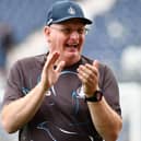 John McGlynn's Falkirk will face his old team Hearts in league cup (Pic Michael Gillen)