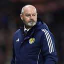 GLASGOW, SCOTLAND - MARCH 26: Scotland manager Steve Clarke is seen during the international friendly match between Scotland and Northern Ireland at Hampden Park on March 26, 2024 in Glasgow, Scotland. (Photo by Ian MacNicol/Getty Images)