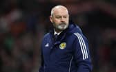 GLASGOW, SCOTLAND - MARCH 26: Scotland manager Steve Clarke is seen during the international friendly match between Scotland and Northern Ireland at Hampden Park on March 26, 2024 in Glasgow, Scotland. (Photo by Ian MacNicol/Getty Images)
