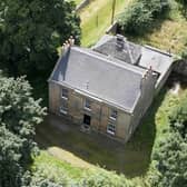 Aerial view of property.