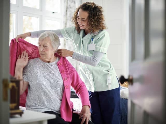Home carers across Falkirk have overwhelmingly voted for strike action. Pic: File image