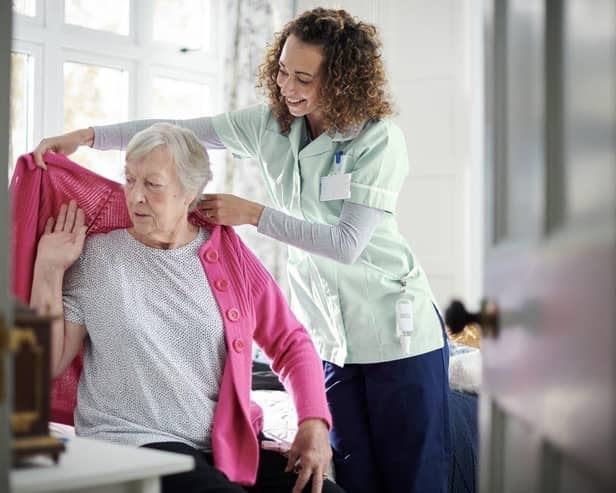 Home carers across Falkirk have overwhelmingly voted for strike action. Pic: File image