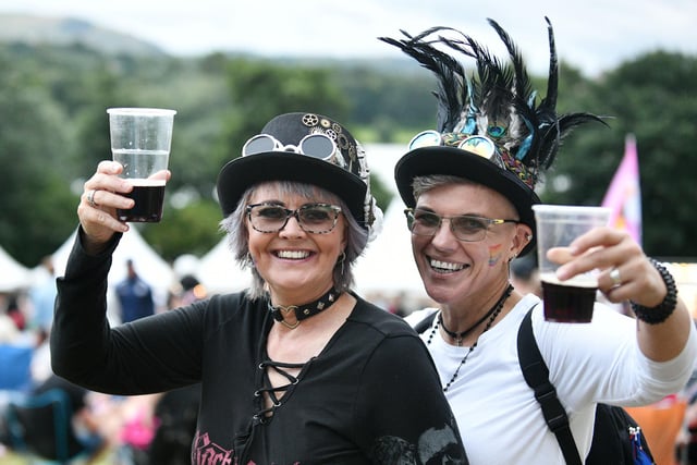 Laura Marshall and Susan Harley are Vibration Festival regulars who took advantage of the ticket swap offer to go to Party at The Palace.