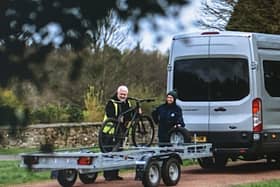 The free Inner Forth Bike Bus service runs every Sunday until the end of October (Picture: Submitted)