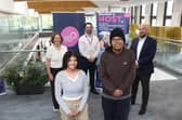 Joyce Alamino Cardoso de Alcantara, left, and Renan Carvalho Brito, right, are two Brazilian exchange students currently studying at Forth Valley College's Falkirk campus. (Contributed).