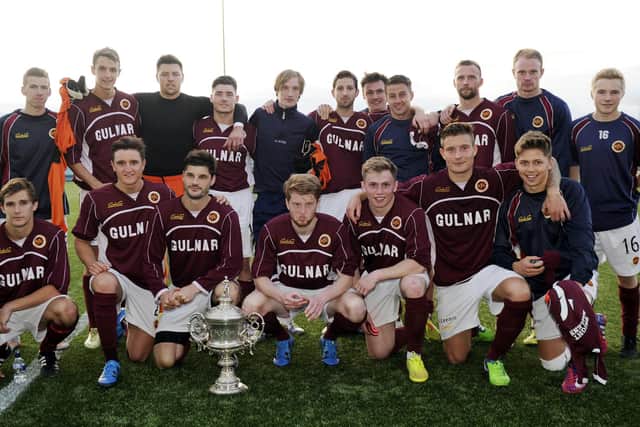 The Stirlingshire Cup is back - Stenhousemuir are the current holders (Photo: Craig Halkett)