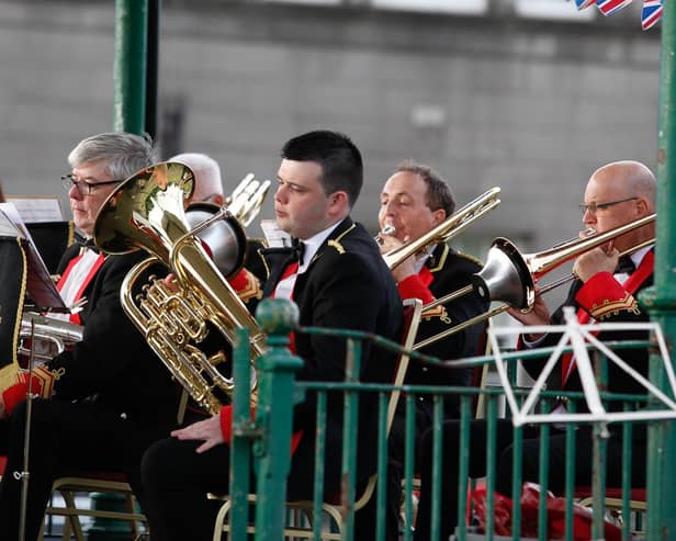 Bo'ness and Carriden Band will return to the bandstand in the town's Glebe Park for a concert next month.   (Pic: Scott Louden)