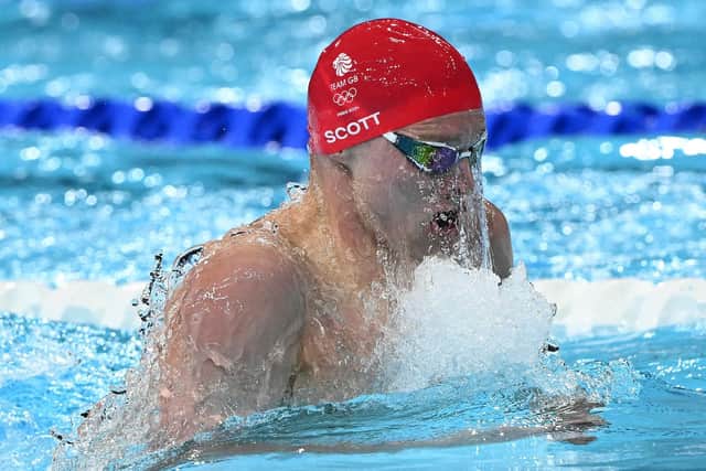 Team GB swimmer Duncan Scott won silver in the men’s 200m individual medley to become Scotland’s most decorated Olympian last week (Photo: Sebastien Bozon/AFP via Getty Images)