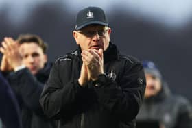 Falkirk manager John McGlynn on the touchline (Photo by Roddy Scott / SNS Group)