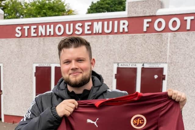 Recently appointed head coach Jack Cameron (Photo: Stenhousemuir FC)