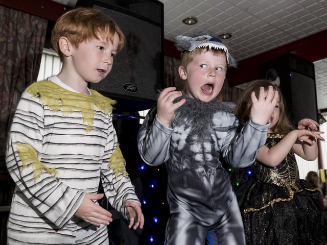 Youngsters donned their favourite scary costumes for the occasion.