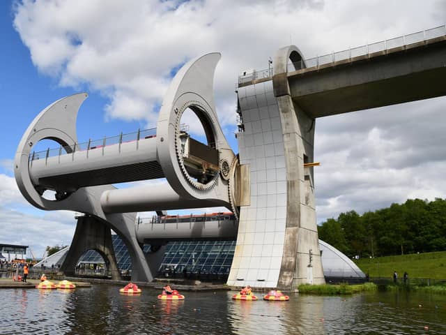 The two blockbuster movies will be screened at the world famous Falkirk Wheel