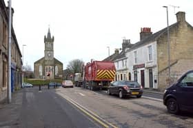 The new road will relieve congestion on Denny Cross. Pic: Falkirk Council