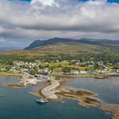 Arisaig Marina in the West Highlands. Picture: Sail Scotland/Airborne Lens