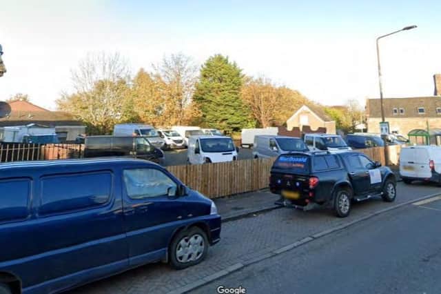 The site of the former Star and Garter Hotel in Main Street, Winchburgh.
