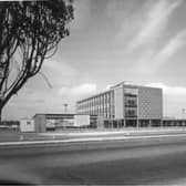 The new Falkirk Technical College when it opened in 1963.  (Pic: submitted)