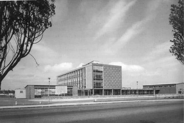 The new Falkirk Technical College when it opened in 1963.  (Pic: submitted)