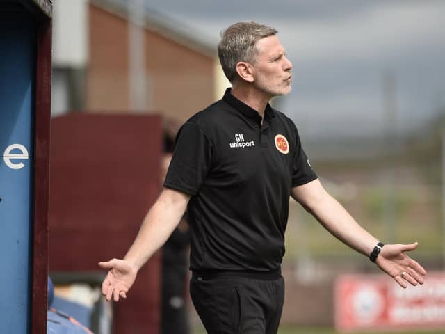 Stenhousemuir boss Gary Naysmith (Picture: Alan Murray)