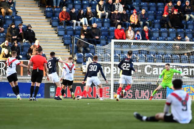 The last time Falkirk and Airdrie met, the Lanarkshire side won 4-1