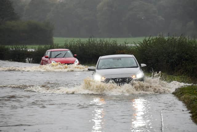 The risk of more flooding across the district remains. Pic: Michael Gillen