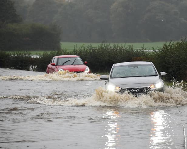 The risk of more flooding across the district remains. Pic: Michael Gillen