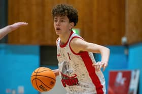 Taylan Ertekin in action for Falkirk Fury (Photo: Gary Smith)