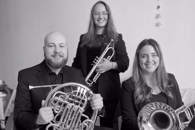 Glasgow-based Brass trio Triquetra