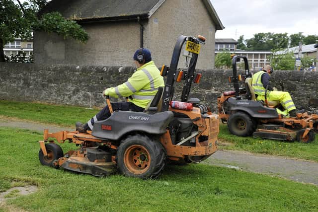The way Falkirk Council manages grass cutting in the area is changing