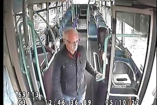 William Hogg (75) was last seen getting off a bus in Callander