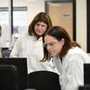 Syngenta has received £2.2m from Scottish Enterprise towards its plans to expand production in Grangemouth.  It was announced during a visit to the site by Deputy First Minister Kate Forbes.  (Pic: Michael Gillen)