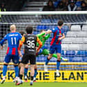 Calum MacLeod scores to make it 2-0 for Inverness Caledonian Thistle against Stenhousemuir last Saturday (Photo: Mark Scates/SNS Group)