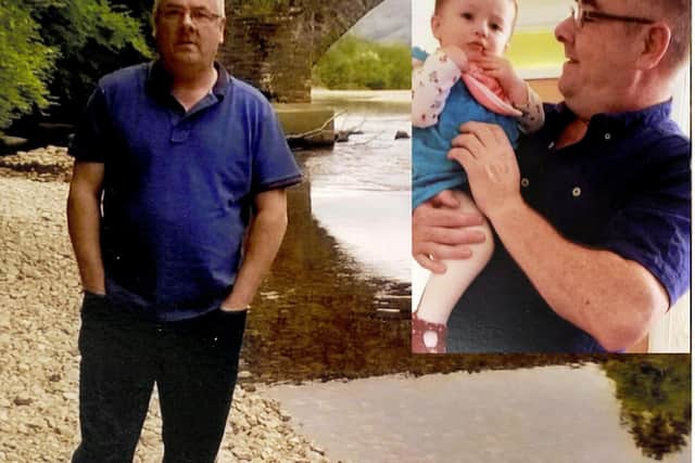 HGV driver Chris Black with his beloved granddaughter Ava (2). Chris sadly died in a work-related accident at the age of 49 in 2017.