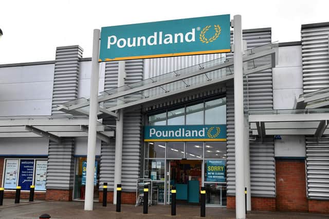 Poundland's branch in Falkirk Central Retail Park closed for good last November but a new much larger branch is opening its doors in the Howgate Shopping Centre
(Picture: Michael Gillen, National World)