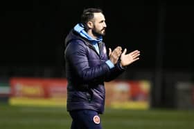 Stenhousemuir manager Stephen Swift has guided the Warriors to a fifth place league finish in League 2 (Picture: Scott Louden)