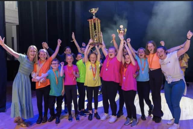 Moray Primary's Glee Choir were named the national winners at the Scottish Primary Schools Glee Challenge at the weekend. Pic: Craig Chalmers Photography
