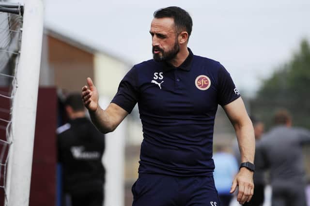 Warriors boss Stephen Swift wasn't impressed with his side's display against Albion Rovers (Photos: Scott Louden)
