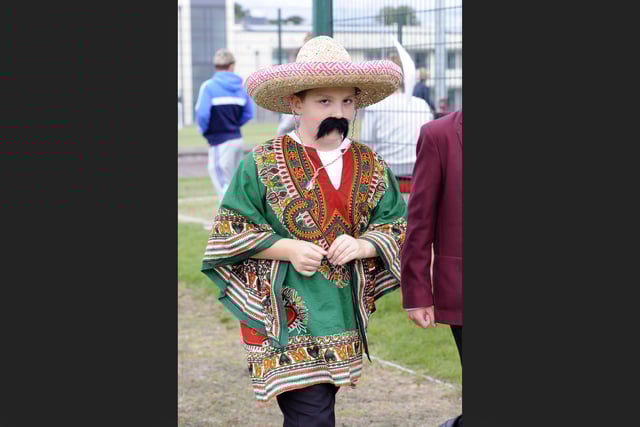 Sombrero styling.