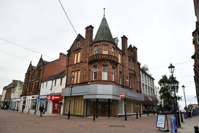 REWD Group has now purchased the former Burtons menswear premises in Falkirk High Street from property developers Bellair
