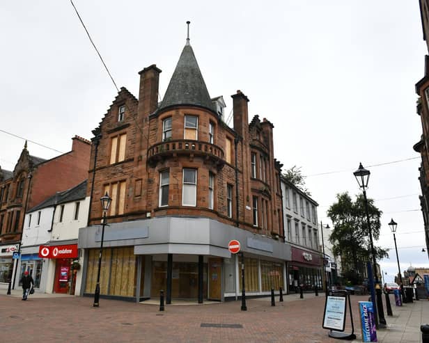 REWD Group has now purchased the former Burtons menswear premises in Falkirk High Street from property developers Bellair