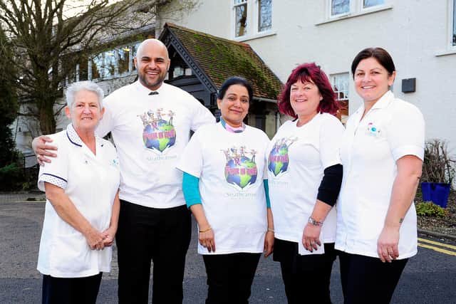 Mr Dhillon and his family have developed a strong connection with Strathcarron Hospice