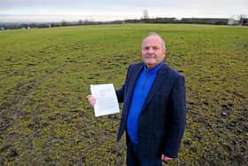 Steven Russell claims Falkirk Council has lost a previous planning application for land at Home Farm, near Denny