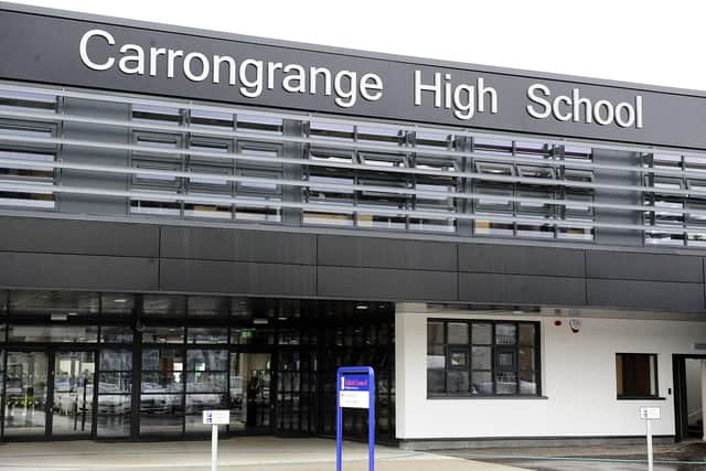 The £23 million campus would expand Carrongrange High School in Grangemouth with additional classrooms for primary and high school pupils. Pic: Michael Gillen