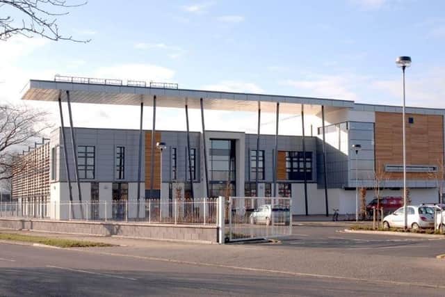 The careers event take place at Grangemouth High School