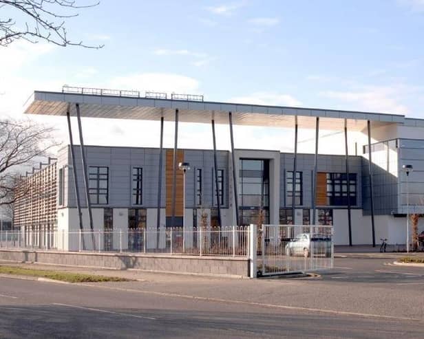 The careers event take place at Grangemouth High School