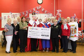 The Monday Club in Falkirk hosted a Coronation tea and party thanks to a donation from Asda Falkirk