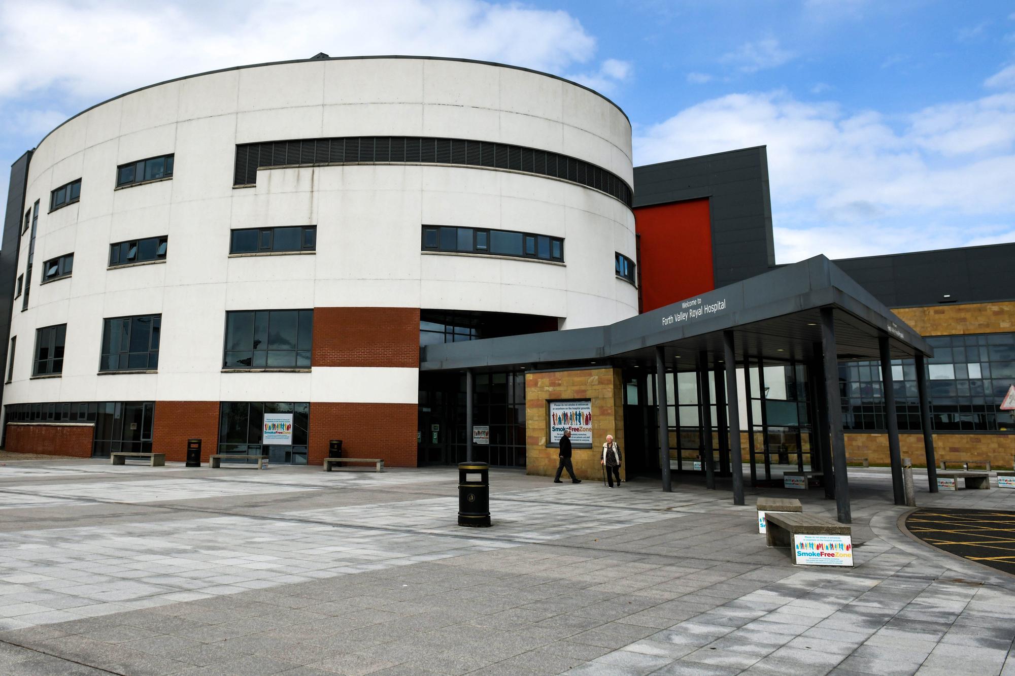 Grangemouth woman's threatening behaviour at Forth Valley Royal