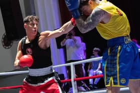 Light middleweight senior Taylor Black wins by unanimous decision (Pics by Eindp Sports Photography)